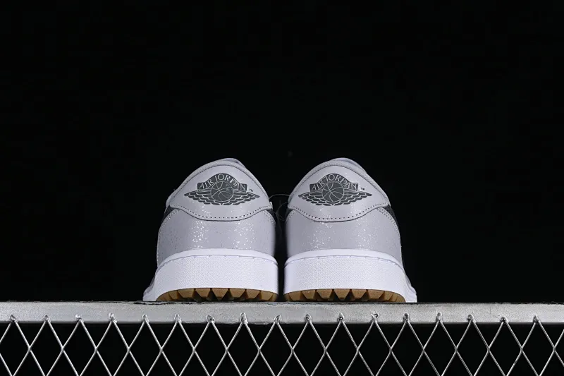 All categories Air Jordan Jordan series basketball shoes Air Jordan 1 Low G version pure original Air Jordan 1 Low Golf AJ1 Joe 1 new golf version raw rubber gray DD9315-006